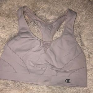 White Champion Sports Bra